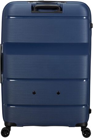 Валіза American Tourister Linex Spinner L, 76 см, 102 л, синя, на 4 колесах