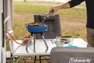 Газовий гриль Campingaz Party Grill для кемпінгу, пікніка та фестивалів, антипригарна поверхня, універсальний готувальний пристрій