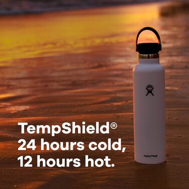 Гідрофляга HYDRO FLASK 710 мл Moonshadow Purple, вакуумна нержавіюча пляшка для води з кришкою, тримає тепло і холод, герметична, маленький отвір