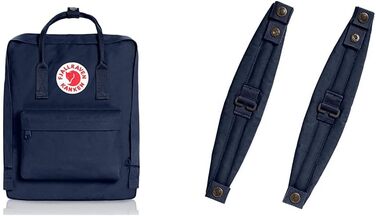 Рюкзак Fjällräven Kånken унісекс, 16 л, синій, 38x27x13 см, набір з наплічником Navy