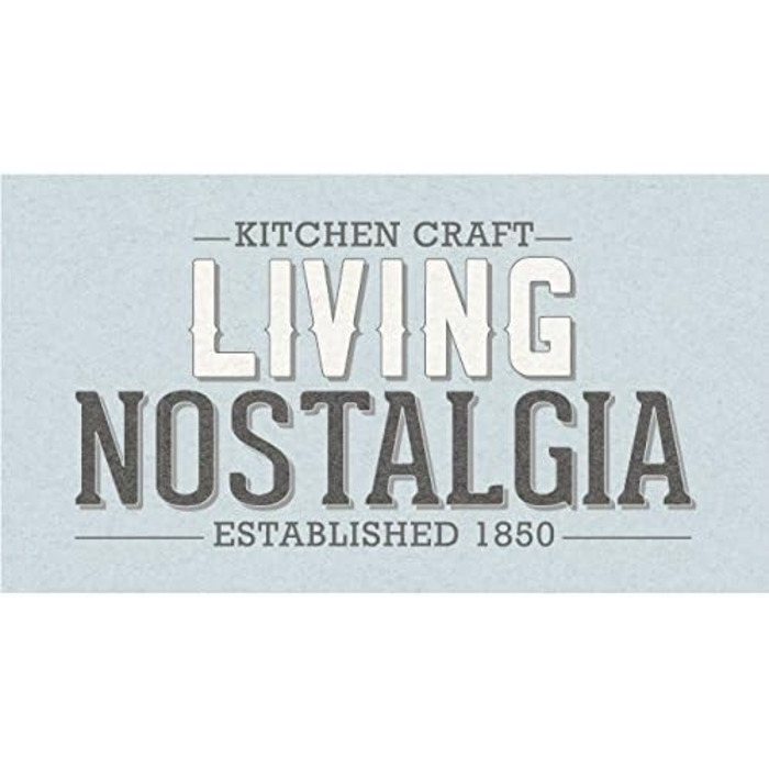 Підставка для кружок KitchenCraft Living Nostalgia, сіра, 34x18,5 см