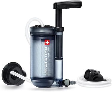 Фільтр для води Katadyn Hiker Pro прозорий, портативний, 1 л/хв