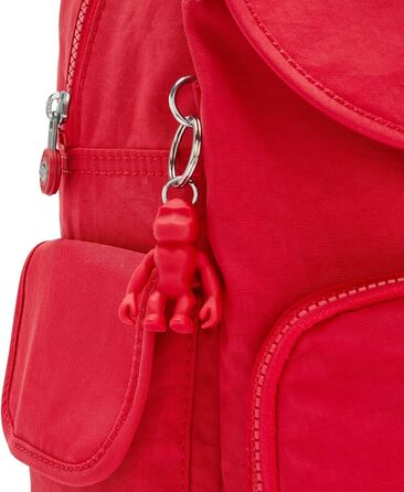 Міський рюкзак Kipling CITY PACK середній, коричневий/червоний