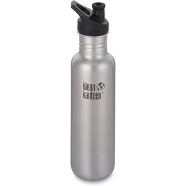 Пляшка з нержавіючої сталі Klean Kanteen Classic зі спортивною кришкою