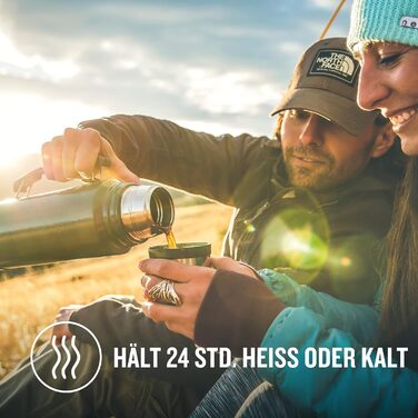 Термос Stanley Classic Legendary, нержавіюча сталь, 1 л, 24-32 год тримає тепло/холод, BPA Free, кришка-чашка, для напоїв, для подорожей