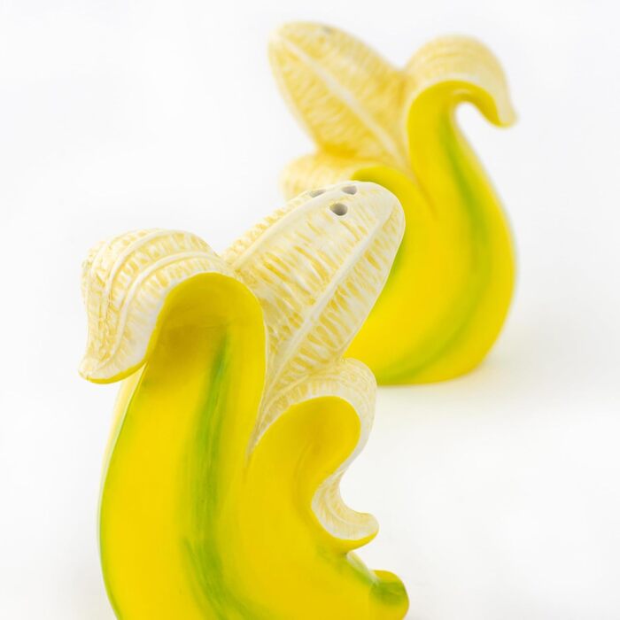 Набір солонка та перечниця у формі бананів, 2 шт, Banana Romance