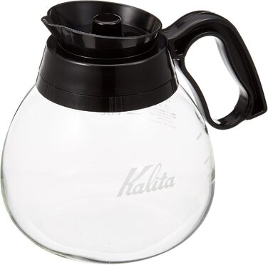 Декантер Kalita 1.8 л чорний, скло, Японія – кавовий графин