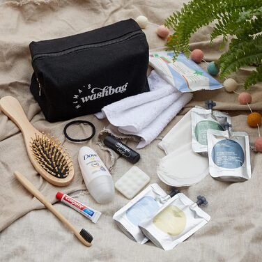 Набір для пологового будинку BirthBag: готова сумка для мами і немовляти, 21 предмет, чорна