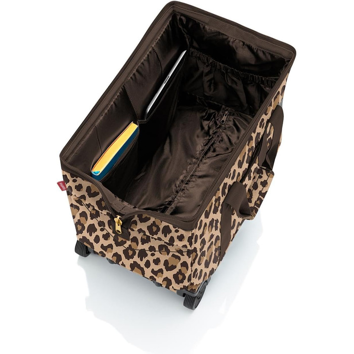 Дорожня сумка на колесах Reisenthel Allrounder Trolley Leo Macchiato, телескопічна ручка, для подорожей, роботи, відпочинку