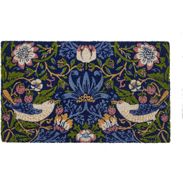 Килимок для входу з кокосового волокна Entryways Victoria and Albert Museum Erdbeer-Dieb, багатобарвний, 45x75 см