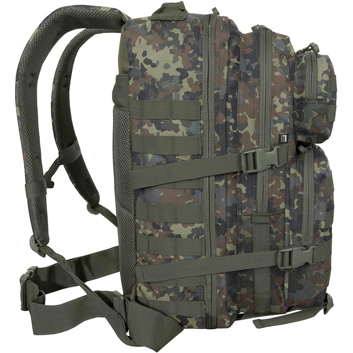 Тактичний рюкзак US Cooper Assault 25 л, Flecktarn, військовий