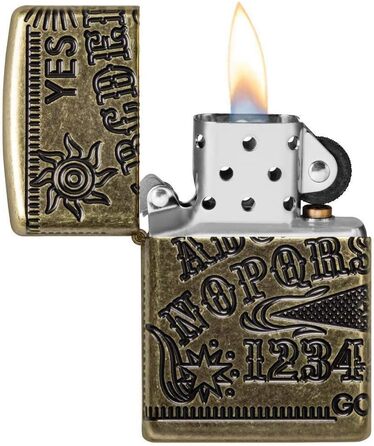 Запальничка Zippo з зображенням дошки Уіджа, модель 49001 29561, оригінал, металева, подарункова