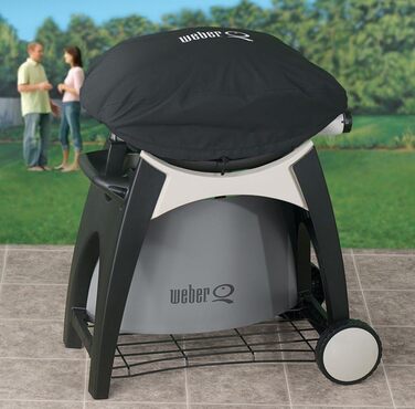 Чохол для гриля Weber Q1000/2000, стійкий до ультрафіолету та води, сірий