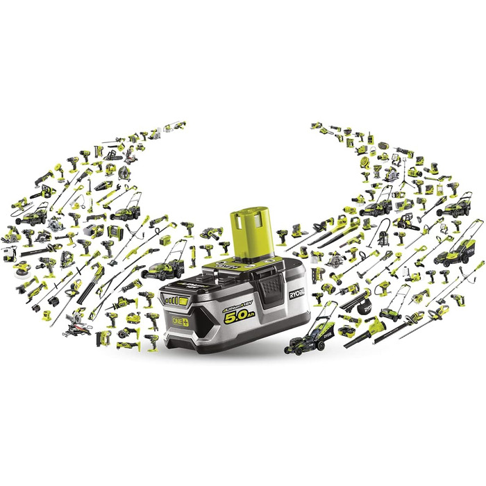 Акумуляторний повітродув RYOBI 18V ONE+ OBL1820S, 245 км/год, 2,6 м³/хв, без акумулятора та зарядного, у коробці