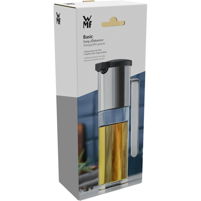 Дозатор олії WMF Basic Vinegar 120 мл, скло, нержавіюча сталь