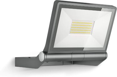 Світлодіодний прожектор Steinel XLED ONE XL 42,6 Вт, 4200 лм, антрацит, алюміній, для вулиці, під'їзду, будинку та саду