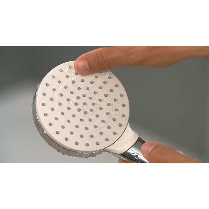 Душовий набір hansgrohe Crometta 0,65 м, водозберігаючий, білий/хром