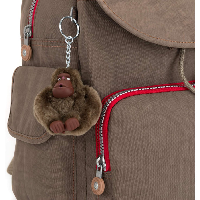 Рюкзак Kipling CITY PACK середній, бежевий комбінований