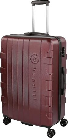Валіза Bugatti Galatea 55x38x23,5 см, 38 л, жорсткий корпус, 4 колеса, TSA-замок, червоний