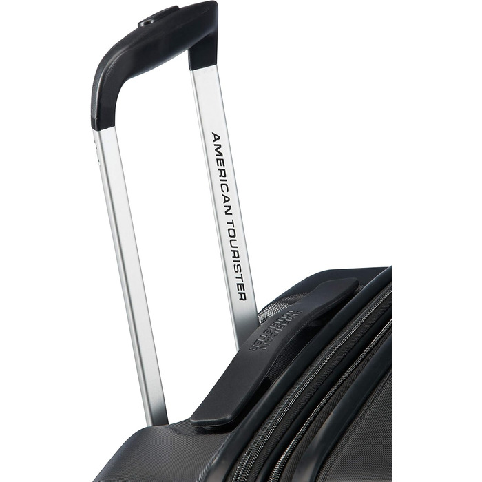 Валіза American Tourister Aero Racer Spinner 68 см, розширювана, 75,5 л, чорна