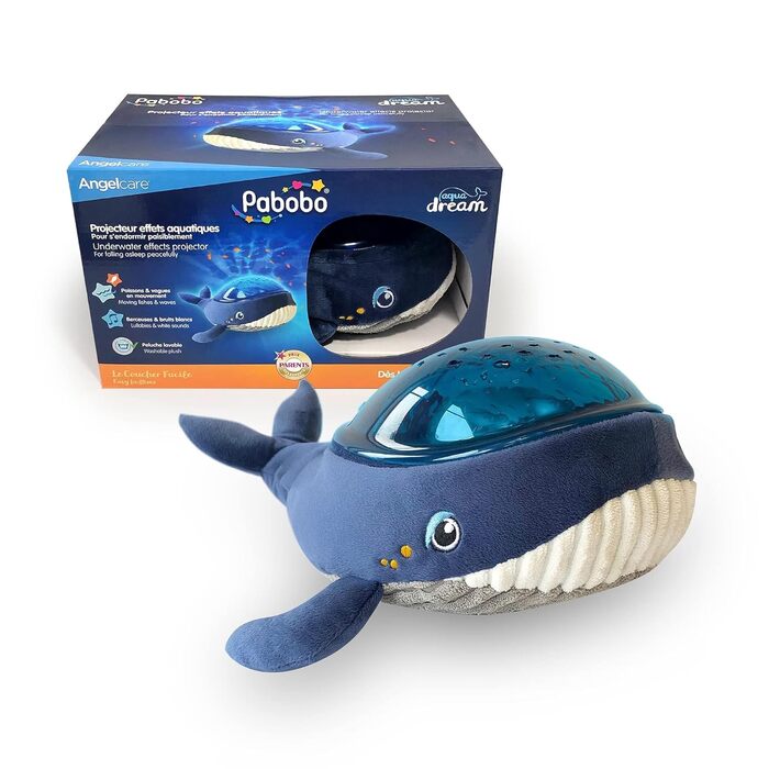 Нічник Pabobo Aqua Dream із проекцією підводного світу Кіт