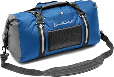 Гермомішок AquaQuest White Water Duffel 100% водонепроникний, міцний, універсальний, для подорожей, спорту, мотоцикла, човна, риболовлі, 50/75/100 л