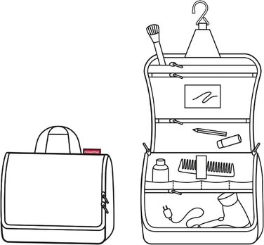Косметичка Reisenthel Toiletbag XL, 28 см, органайзер для косметики