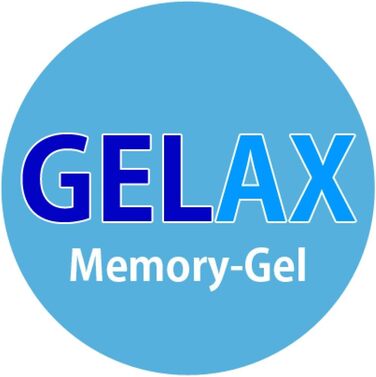 Топпер для матраца GELAX 7 см, гелевий пінний, 90x200 см, знімний чохол з 3D-сіткою, щільність RG50