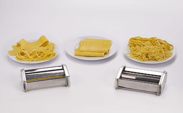 Електрична машинка для макаронів Ariete Pastamatic 1593, 90 Вт, 2 швидкості, 9 режимів тіста, 5 насадок, ручка та затискач