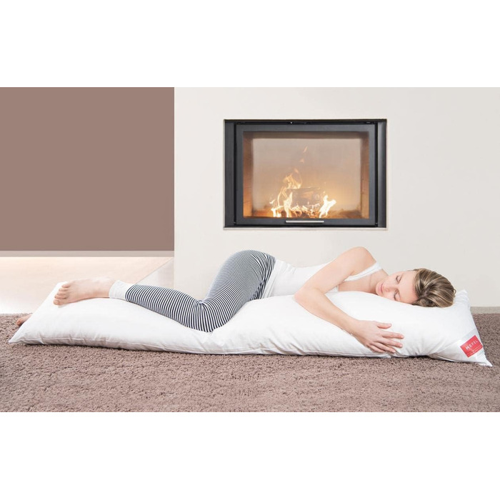 Подушка для сну на боці Hefel 35x160 см, оптимальний ортопедичний комфорт