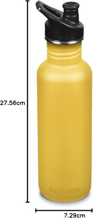 Пляшка для води Klean Kanteen Classic 800 мл, золота, нержавіюча сталь