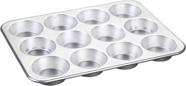 Форма для мафінів Nordic Ware з високою кришкою, 12 відділень, натуральний колір