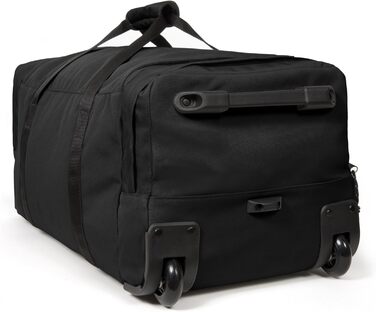 Сумка дорожня Eastpak Leatherface M+ 69 л, чорна, 68.5x32.5x34.5 см