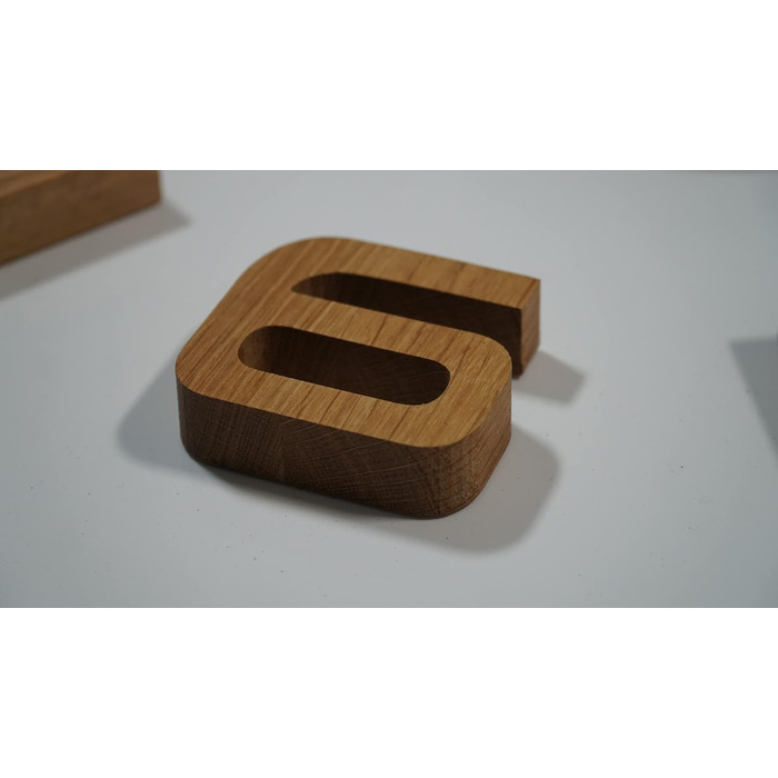 Настінний годинник FLEXISTYLE 3D з дерева, дуб, великий 50-75 см, чорні стрілки, для офісу, вітальні, спальні, декор