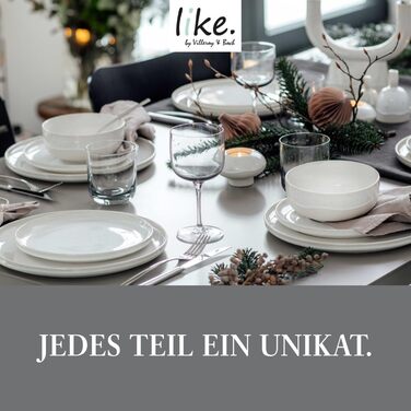 Підсвічник U-подібний Winter Glow 23,5x8,5x20,5 см like. by Villeroy & Boch, кераміка, новорічний декор