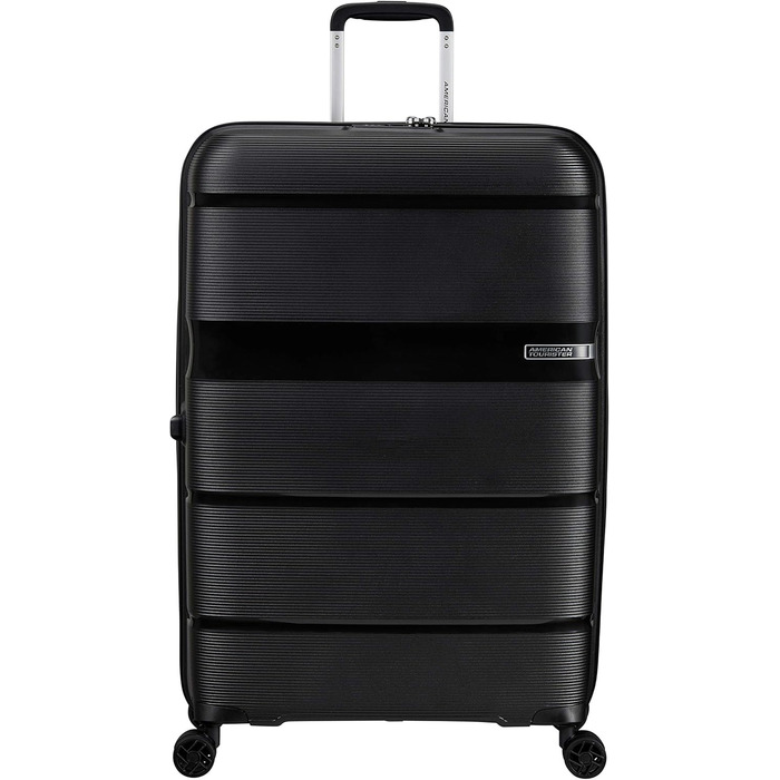 Валіза American Tourister Linex Spinner L 76 см, 102 л, чорна, для подорожей