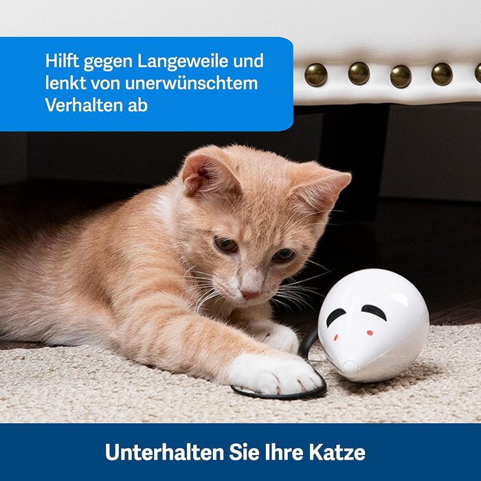 Інтерактивна іграшка для котів PetSafe з таймером, працює на 3 AA батарейках