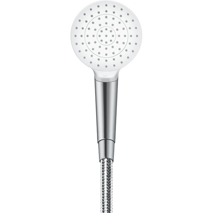 Душовий набір hansgrohe Crometta 0,65 м, водозберігаючий, білий/хром