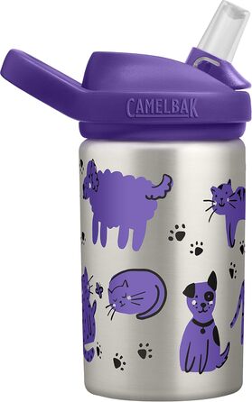 Дитяча пляшка для води CamelBak Eddy+ Cats & Dogs, універсальна