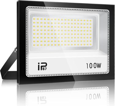 Світлодіодний прожектор YZYFACAI 300W, 30000 Лм, холодне біле світло 7000K, IP67, для вулиці, двору, гаража, саду