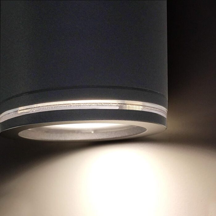 Смарт LED прожектор Steinel Spot DUO SC Connect для вулиці з датчиком руху, димований, керування через додаток, 7 Вт, 3000K, антрацит
