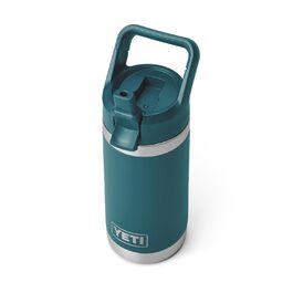 Дитяча пляшка YETI Rambler Jr. 340 мл з трубочкою, морська синь (Agave Teal), термостійка, для води та напоїв