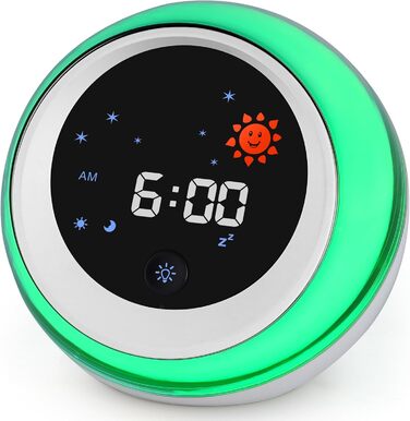 Дитячий тренер сну TIMEFUN, будильник з нічником і таймером для школярів, для дівчаток і хлопчиків