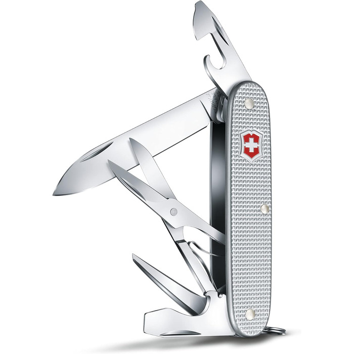 Швейцарський ніж Victorinox Pioneer X, мультитул 9 функцій, лезо, викрутка, відкривачка