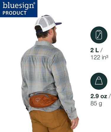 Поясна сумка Osprey Ultralight Stuff, ультралегка, для спорту та подорожей