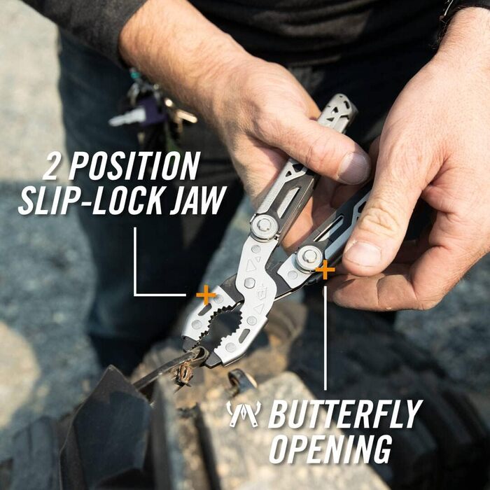 Мультитул Gerber Dual Force з 12 функціями, футляр, одноручне відкриття, замок Frame-Lock, довжина 12 см