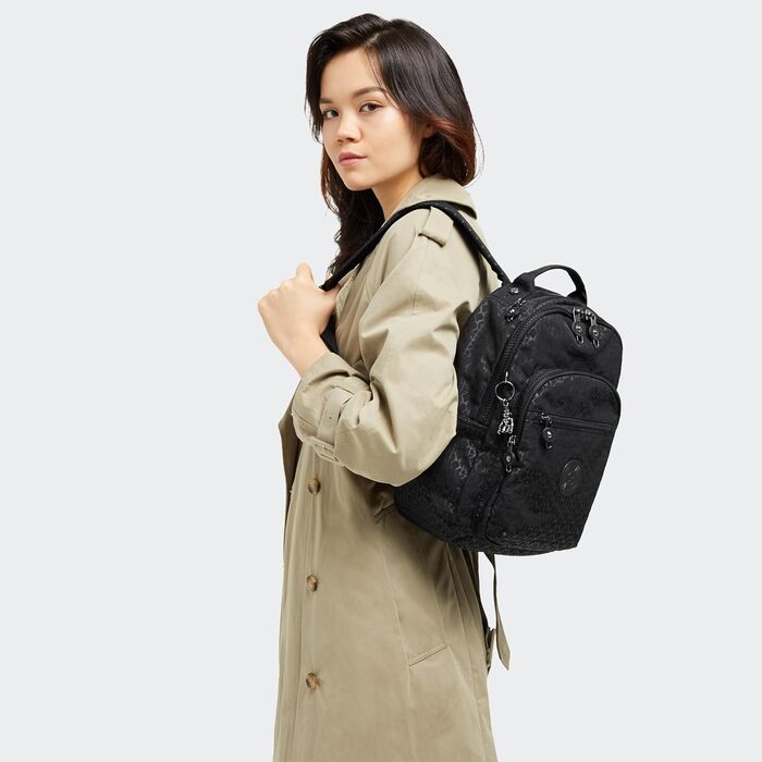 Рюкзак Kipling Seoul S малий з відділенням для ноутбука, вишивка, оригінал