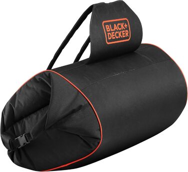 Рюкзак-пилозбірник Black+Decker 72 л для садового пилососа, з гнучким шлангом, сумісний з моделями GW2810, GW2838, GW3030, GW3031BP, GW3050