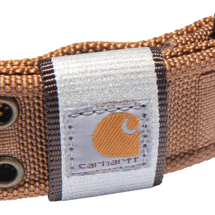 Carhartt нашийник для собак, міцний, регульований, коричневий, розмір M