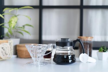 Набір для рукоділля Hario V60 крапельниця, скляний глечик, ложка, фільтр